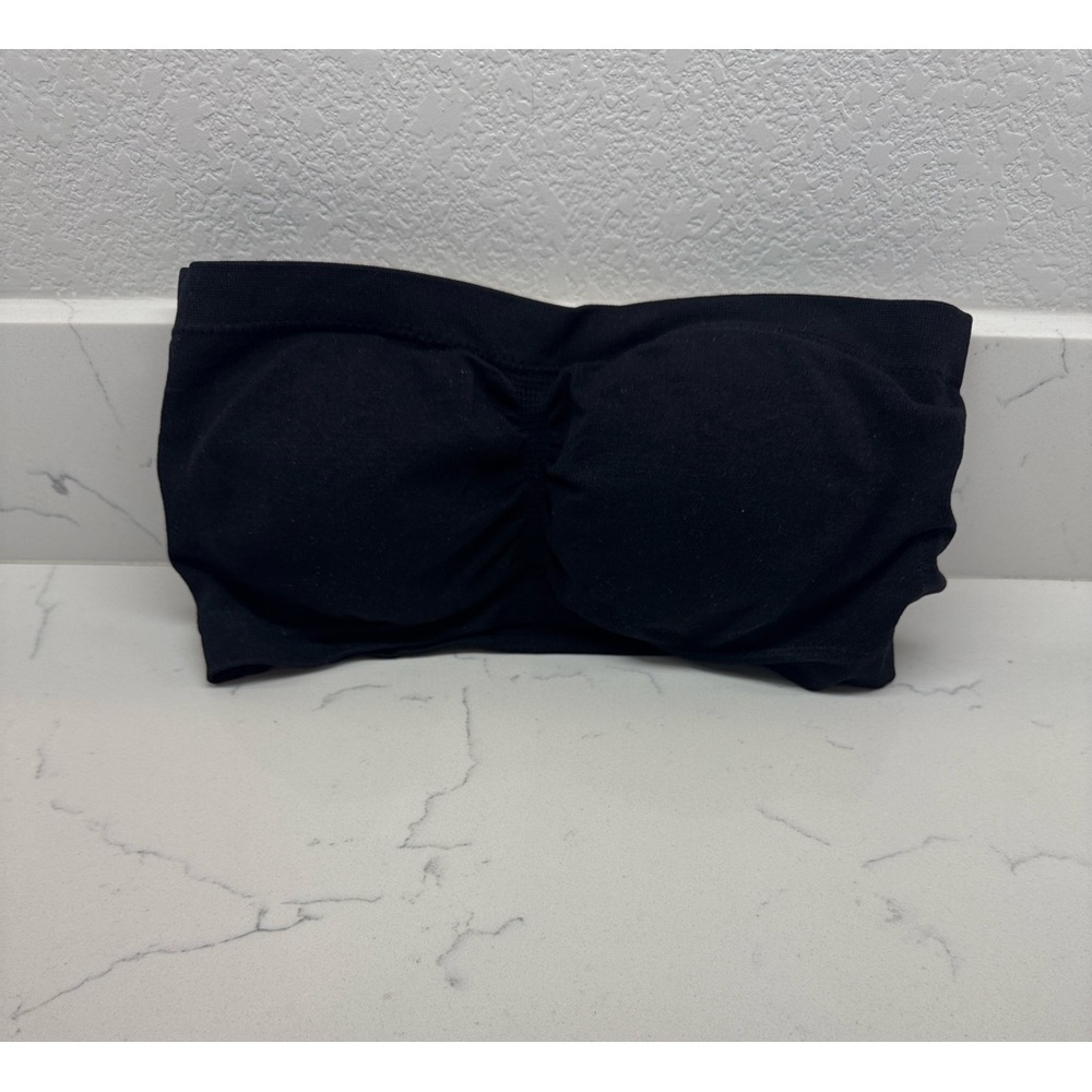 Wet Seal Black Strapless Bandeau Top